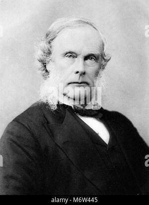Sir Joseph Lister (1827-1912). Porträt der britischen Chirurgen aus dem Jahre 1909. Stockfoto