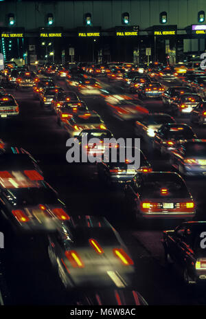 1997 HISTORISCHE MAUT PLAZA GEORGE WASHINGTON BRIDGE HUDSON RIVER MANHATTAN NEW YORK CITY USA Stockfoto