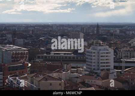 Eine Ansicht von Toulouse, Frankreich. Stockfoto