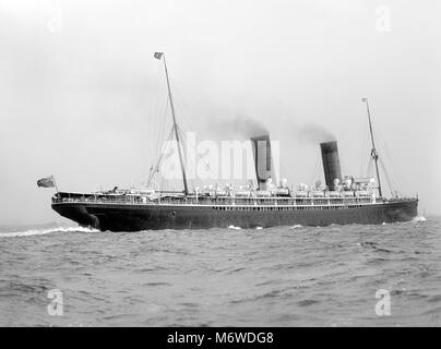 RMS Lukanien, britischen Ocean Liner Stockfoto