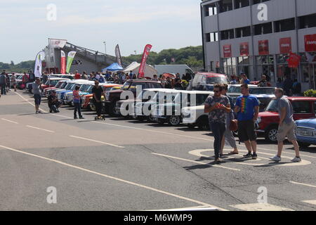 Mini Festival in Brands Hatch Juni 2015 Stockfoto