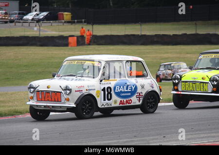 Mini Festival in Brands Hatch Juni 2015 Stockfoto