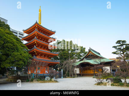 Tochoji Tempel in Hakata, Fukuoka, Japan. Stockfoto