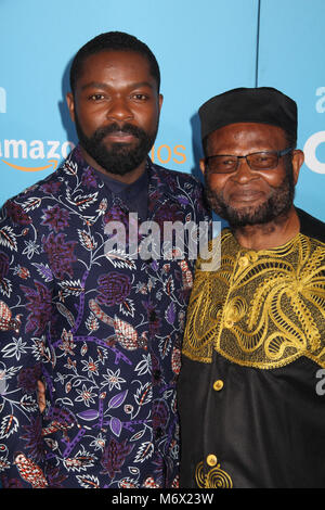 Los Angeles, Kalifornien, USA. 6. März, 2018. David Oyelowo 03/06/2018 Die Weltpremiere von "Gringo" in L.A. statt Live Regal Cinemas in Los Angeles, CA Foto von Izumi Hasegawa/HollywoodNewsWire.co Credit: Hollywood News Wire Inc./Alamy leben Nachrichten Stockfoto