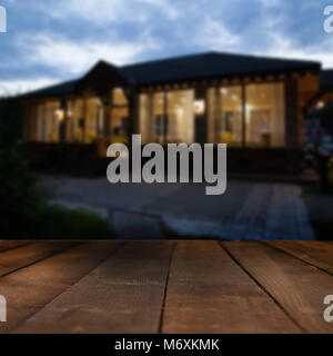 Komfortables Haus für Touristen in Abend anmelden Stockfoto