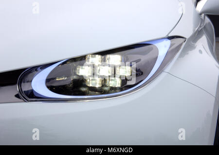 2011 elektrische Concept Car Renault Zoe, die in die Produktion mit wenigen Änderungen ging Stockfoto