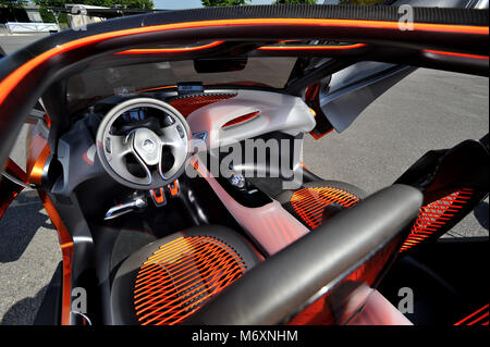 2011 Renault Captur Concept Car, Französisch SUV-Coupé Projekt Stockfoto