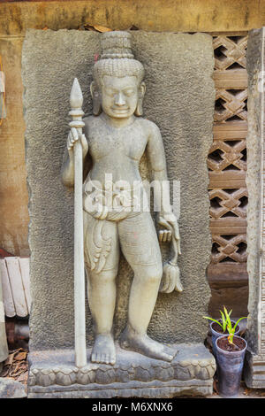 Mythologische Figur von einem Stein verkauft wird. Bangkok. Thailand Stockfoto