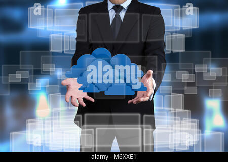 Konzepte cloud computing Devices. Stockfoto