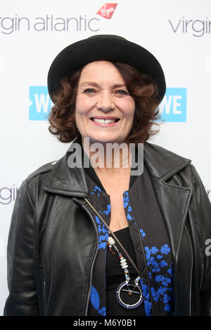 Margaret Trudeau an der wir Tag UK Charity Event und Konzert, die SSE-Arena, London. PRESS ASSOCIATION Foto. Bild Datum: Mittwoch, 7. März 2018. Photo Credit: Isabel Infantes/PA-Kabel Stockfoto