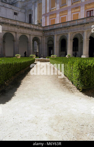 Nationalpalast von Mafra, Mafra, Portugal Stockfoto