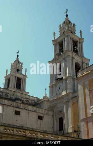 Nationalpalast von Mafra, Mafra, Portugal Stockfoto