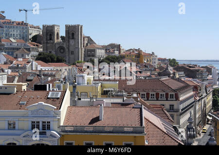 Kathedrale von Lissabon, Lissabon, Portugal Stockfoto