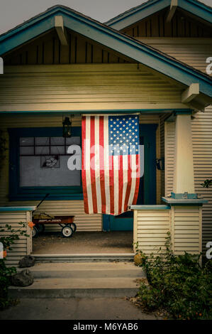 Americana Veranda Stockfoto