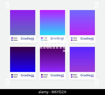 Universal vector moderne Gradient Stock Vektor