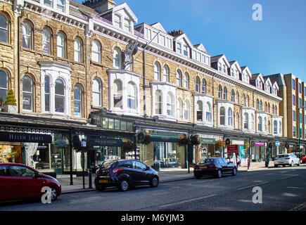 England, NorthYorkshire, Harrogate, Kurstadt, Stockfoto