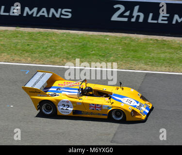 Ian Simmonds, James Claridge, Lola T 292 BDG, Le Mans Classic 2016, 2016, Rundstrecke, Citroen 2CV, Classic, Classic Cars, klassische Rennwagen, Fran Stockfoto