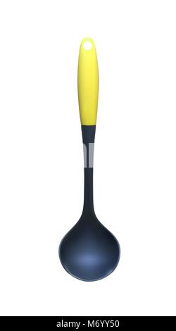 Realistische 3D-Modell der Schöpfkelle. Vector Illustration Stock Vektor