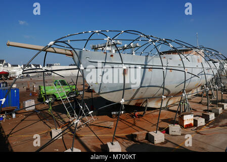 La Turballe, Hafen Aera, Pas-de-Calais, Pays de la Loire, Frankreich, Europa Stockfoto