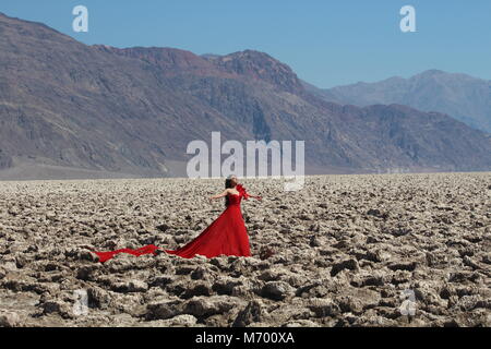 Bilder im Death Valley genommen Stockfoto