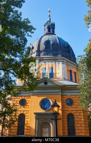 Hedvig Eleonora Kirche, Östermalm, Stockholm, Schweden, Skandinavien. Die achteckige Kirche wurde im Jahr 1737 geweiht