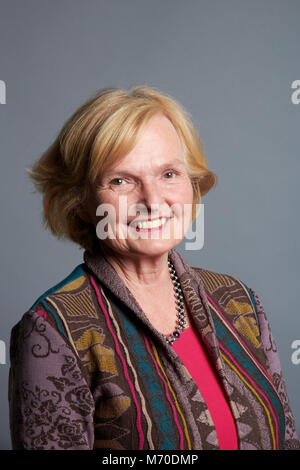 Ann MacMillan die Oldie literarische Mittagessen 06.03.18. Stockfoto