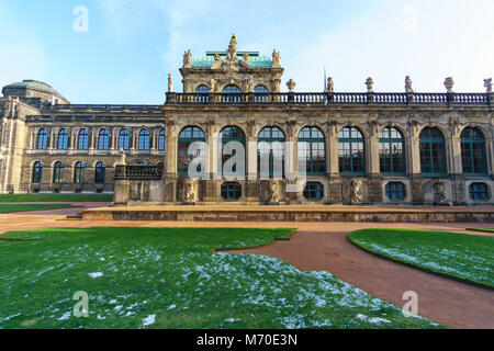 Zwinger dresen Deutschland blauer Himmel Stockfoto