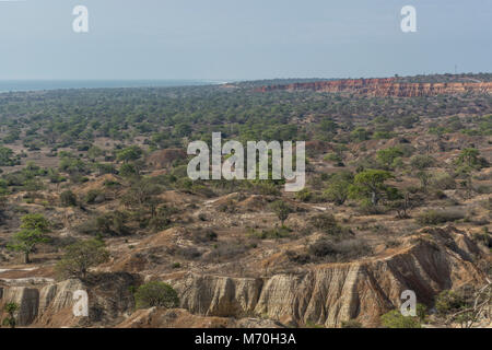 Afrikanische Landschaft day und Cloud Sky Stockfoto