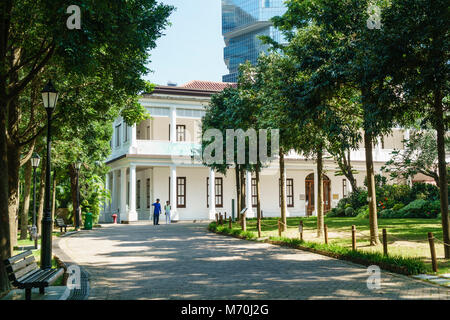 Flagstaff House Museum der Teeutensilien, Hong Kong Park, Central, Hong Kong Stockfoto