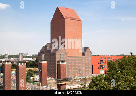 Staatliche Archiv des Landes Nordrhein-Westfalen (NRW) in Duisburg, Deutschland Stockfoto