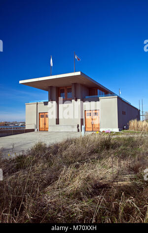 Frank Lloyd Wrights Fontana Bootshaus in Buffalo, New York Stockfoto