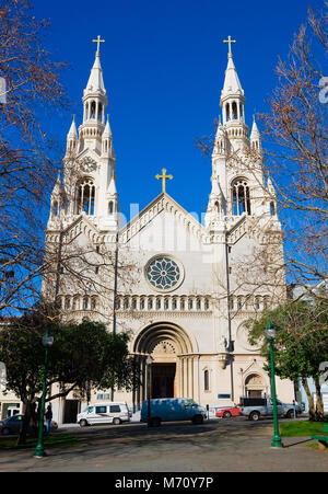 Die Heiligen Petrus und Paulus Kirche, San Francisco Stockfoto