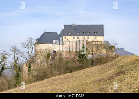 Burg Ebernburg Bad Münster am Stein Ebernburg, Deutschland Stockfoto