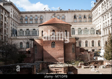 Bulgarien - Sofia. Die Kirche von St George (Sveti Georgi) Stockfoto