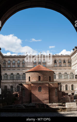 Bulgarien - Sofia. Die Kirche von St George (Sveti Georgi) Stockfoto