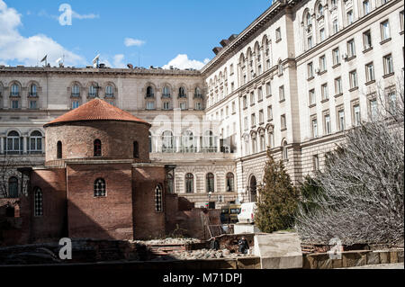 Bulgarien - Sofia. Die Kirche von St George (Sveti Georgi) Stockfoto