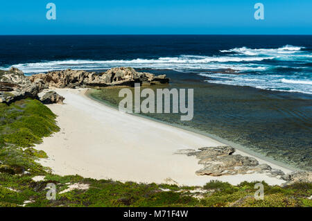 Cape Vlamingh auf Rottnest Island. Stockfoto