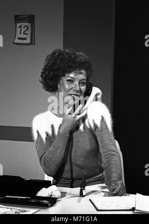 Lach mal wieder, Comedyserie, Deutschland 1984 Darsteller: Evelyn Hamann Stockfoto