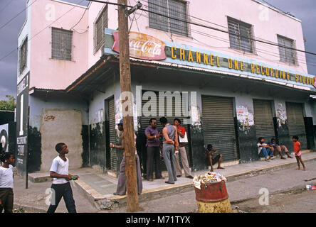 Kanal 1, Reggae Recording Studios, Kingston, Jamaika Stockfoto