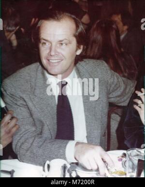 Jack Nicholson 1976 Foto von John Barrett - PHOTOlink Stockfoto