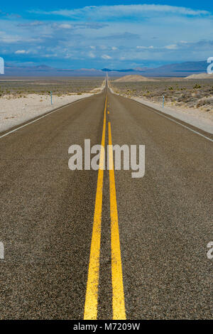 Die Extraterrestrial Highway, Highway, Route 375, Nevada Stockfoto