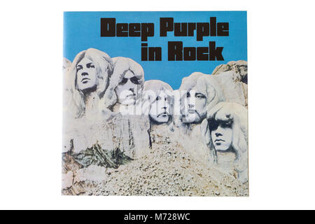 Original-CD In Rock von Deep Purple, 1970 Stockfoto