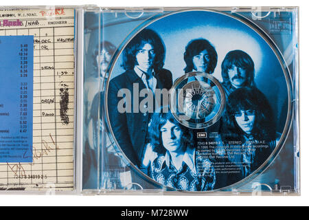 Original-CD In Rock von Deep Purple, 1970 Stockfoto