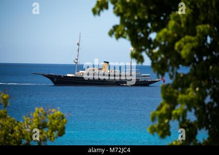 Yachtcharter in St. James, Barbados Stockfoto
