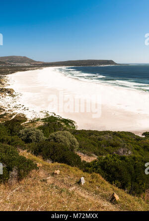 Long Beach in Noordhoek in Kapstadt. Stockfoto