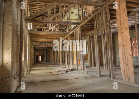 In einem verlassenen Sanatorium - Portugal Stockfoto