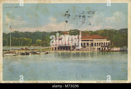 Detroit Yacht Club, Belle Isle (NBY 4885) Stockfoto