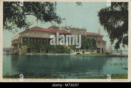 Detroit Yacht Club, Belle Isle (NBY 5356) Stockfoto