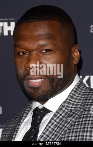 Culver City, CA. 7 Mär, 2018. Curtis Jackson Bei der Ankunft für den Schwur Premiere, Sony Studios, Culver City, CA März 7, 2018. Credit: Priscilla Grant/Everett Collection/Alamy leben Nachrichten Stockfoto