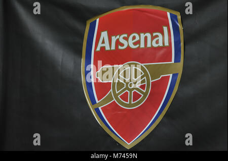 Mailand, Italien. 8. März, 2018. Während dem Spiel UEFA Europa League zwischen AC Mailand und FC Arsenal FCat Meazza Stadion. 8. Mars 2018 Credit: FABIO UDINE/Alamy leben Nachrichten Stockfoto